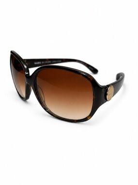 Marc Jacobs Brown Gradient Lens Tortoiseshell Sunglasses with Gold Accents